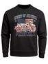 Sweatshirt Herren Amerika Flagge Motorrad Motorbike Rundhalspullover Neverless®preview