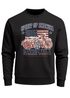 Sweatshirt Herren Amerika Flagge Motorrad Motorbike Rundhalspullover Neverless®preview