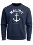 Sweatshirt Herren Anker Anchor Malibu Rundhals-Pullover Neverless®preview