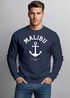 Sweatshirt Herren Anker Anchor Malibu Rundhals-Pullover Neverless®preview