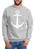 Sweatshirt Herren Anker Anchor Rundhals-PulloverNeverless®preview