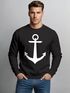 Sweatshirt Herren Anker Anchor Rundhals-PulloverNeverless®preview