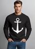 Sweatshirt Herren Anker Anchor Rundhals-PulloverNeverless®preview