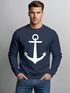 Sweatshirt Herren Anker Anchor Rundhals-PulloverNeverless®preview