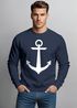 Sweatshirt Herren Anker Anchor Rundhals-PulloverNeverless®preview