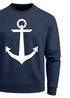 Sweatshirt Herren Anker Anchor Rundhals-PulloverNeverless®preview
