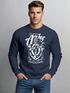 Sweatshirt Herren Anker Anchor your Soul Rundhals-Pullover Neverless®preview