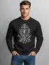 Sweatshirt Herren Anker Lower than Heaven Rundhals-Pullover Neverless®preview