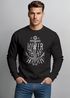 Sweatshirt Herren Anker Lower than Heaven Rundhals-Pullover Neverless®preview