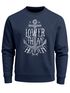 Sweatshirt Herren Anker Lower than Heaven Rundhals-Pullover Neverless®preview