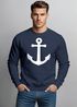 Sweatshirt Herren Anker V2 Rundhals-Pullover Neverless®preview