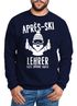 Sweatshirt Herren Apres-Ski Lehrer Rundhals-Pullover Moonworks®preview