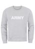 Sweatshirt Herren Aufdruck Army Print Rundhals-Pullover Neverless®preview