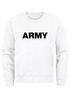 Sweatshirt Herren Aufdruck Army Print Rundhals-Pullover Neverless®preview