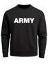 Sweatshirt Herren Aufdruck Army Print Rundhals-Pullover Neverless®preview