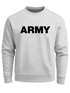 Sweatshirt Herren Aufdruck Army Print Rundhals-Pullover Neverless®preview