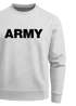 Sweatshirt Herren Aufdruck Army Print Rundhals-Pullover Neverless®preview