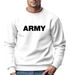 Sweatshirt Herren Aufdruck Army Print Rundhals-Pullover Neverless®preview