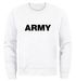 Sweatshirt Herren Aufdruck Army Print Rundhals-Pullover Neverless®preview