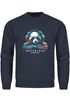 Sweatshirt Herren Aufdruck Panda Bär Techno DJ Musik Rundhals-Pullover Fashion Streetwear Neverless®preview