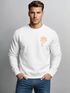 Sweatshirt Herren Aufdruck Print Palme Line Art Motiv Rundhals-Pullover Fashion Streetwear Neverless®preview