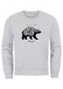 Sweatshirt Herren Bär Abenteuer Berge Wald Bear Mountains Adventure Rundhals-Pullover Neverless®preview