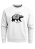 Sweatshirt Herren Bär Abenteuer Berge Wald Bear Mountains Adventure Rundhals-Pullover Neverless®preview