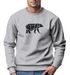 Sweatshirt Herren Bär Geometrie Tier Motiv Polygon Design Rundhals-Pullover Otdoor Fashion Streetwear Neverless®preview