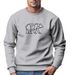 Sweatshirt Herren Bär Geometrie Tier Motiv Polygon Design Rundhals-Pullover Otdoor Fashion Streetwear Neverless®preview