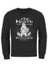 Sweatshirt Herren Bär Wiking Adventure Runen the North Natur Print Aufdruck Rundhals-Pullover Neverless®preview