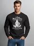 Sweatshirt Herren Bär Wiking Adventure Runen the North Natur Print Aufdruck Rundhals-Pullover Neverless®preview