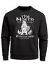 Sweatshirt Herren Bär Wiking Adventure Runen the North Natur Print Aufdruck Rundhals-Pullover Neverless®preview