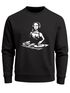 Sweatshirt Herren Bedruckt Mona Lisa Techno Festival DJ Electronic Music Rave Fashion Streetstyle Neverless®preview