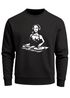 Sweatshirt Herren Bedruckt Mona Lisa Techno Festival DJ Electronic Music Rave Fashion Streetstyle Neverless®preview