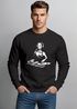 Sweatshirt Herren Bedruckt Mona Lisa Techno Festival DJ Electronic Music Rave Fashion Streetstyle Neverless®preview