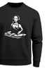 Sweatshirt Herren Bedruckt Mona Lisa Techno Festival DJ Electronic Music Rave Fashion Streetstyle Neverless®preview