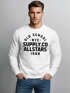 Sweatshirt Herren Bedruckt Schriftzug Oldschool NYC New York City Allstars Rundhals-Pullover Neverless®preview