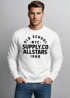 Sweatshirt Herren Bedruckt Schriftzug Oldschool NYC New York City Allstars Rundhals-Pullover Neverless®preview