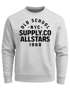 Sweatshirt Herren Bedruckt Schriftzug Oldschool NYC New York City Allstars Rundhals-Pullover Neverless®preview