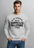 Sweatshirt Herren Bedruckt Schriftzug Oldschool NYC New York City Allstars Rundhals-Pullover Neverless®preview