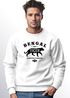 Sweatshirt Herren Bengal Tiger Schriftzug Grafik Logo  Rundhals-Pullover Neverless®preview