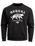 Sweatshirt Herren Bengal Tiger Schriftzug Grafik Logo Rundhals-Pullover Neverless®preview