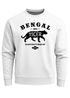 Sweatshirt Herren Bengal Tiger Schriftzug Grafik Logo Rundhals-Pullover Neverless®preview