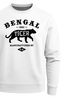 Sweatshirt Herren Bengal Tiger Schriftzug Grafik Logo Rundhals-Pullover Neverless®preview