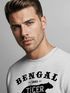 Sweatshirt Herren Bengal Tiger Schriftzug Grafik Logo Rundhals-Pullover Neverless®preview