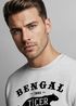 Sweatshirt Herren Bengal Tiger Schriftzug Grafik Logo Rundhals-Pullover Neverless®preview