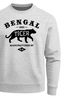 Sweatshirt Herren Bengal Tiger Schriftzug Grafik Logo Rundhals-Pullover Neverless®preview