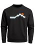 Sweatshirt Herren Berg Wandern Natur Outdoor Aufdruck Print Rundhals-Pullover Fashion Streetwear Neverless®preview