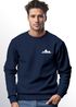 Sweatshirt Herren Berge Logo Print Rundhals-Pullover Natur Outdoor Fashion Streetwear Neverless®preview