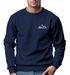 Sweatshirt Herren Berge Logo Print Rundhals-Pullover Natur Outdoor Fashion Streetwear Neverless®preview